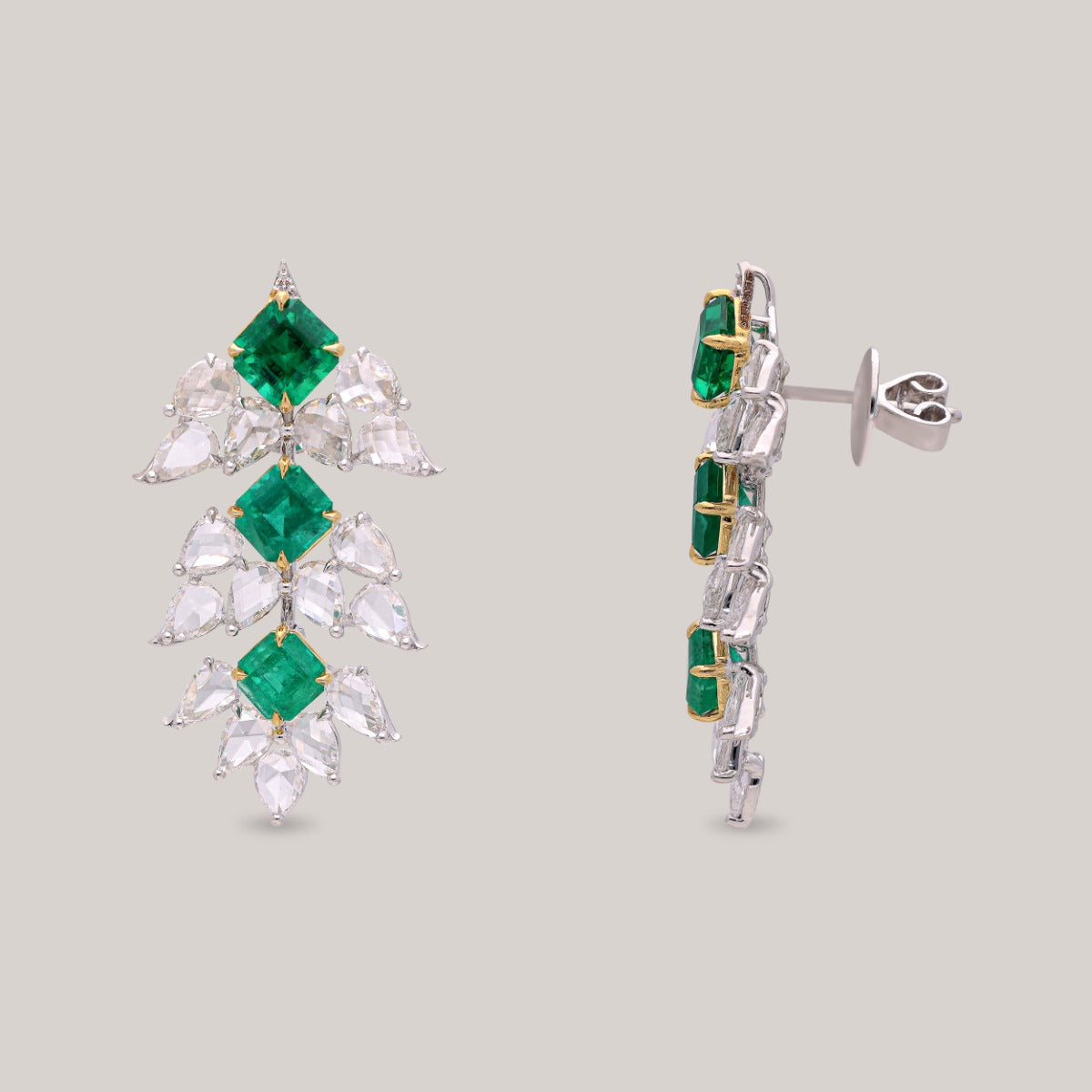 Trillium Diamond Earrings
