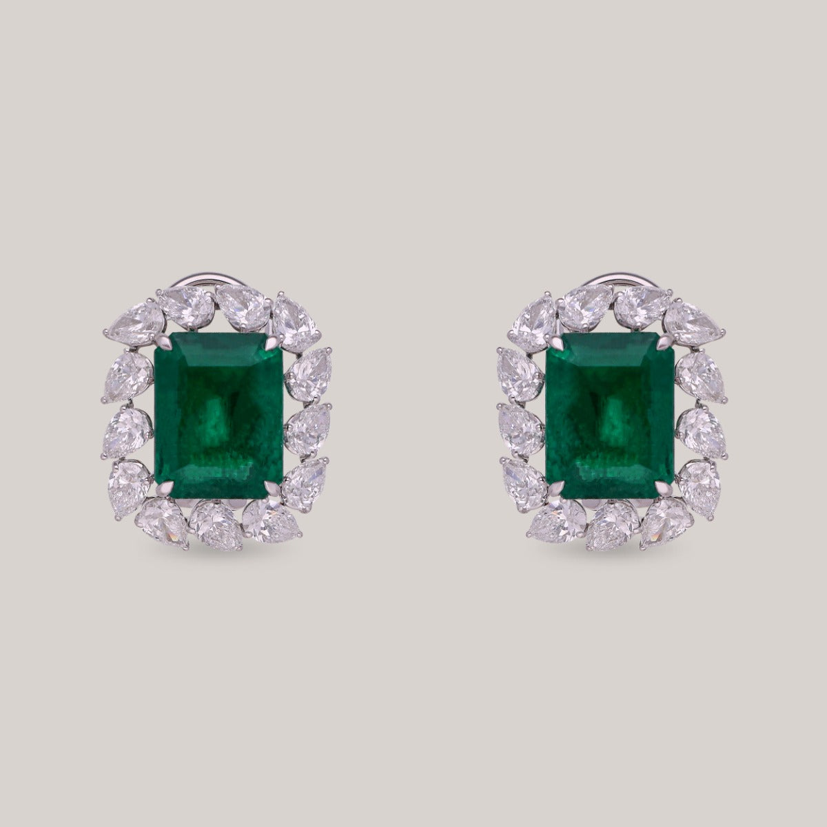 Emeraude Luxe Diamond Earrings