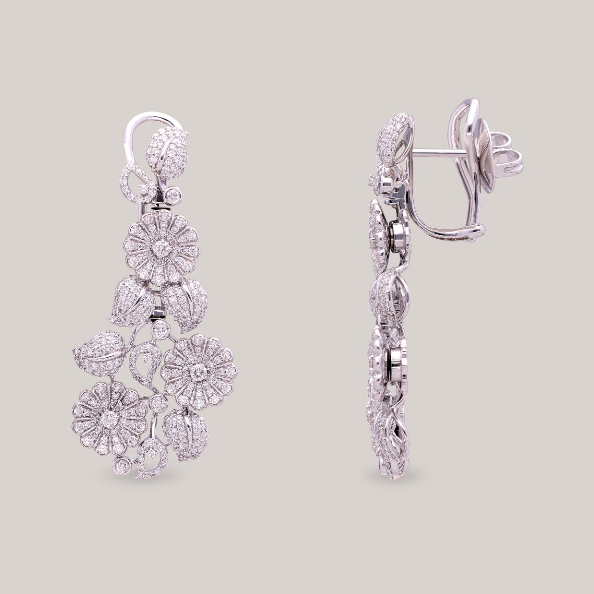 Celestial Flora Diamond Necklace Set