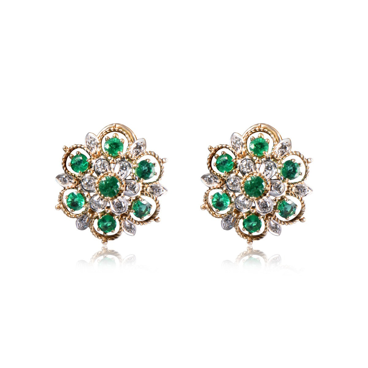 Magnolia Diamond Earrings