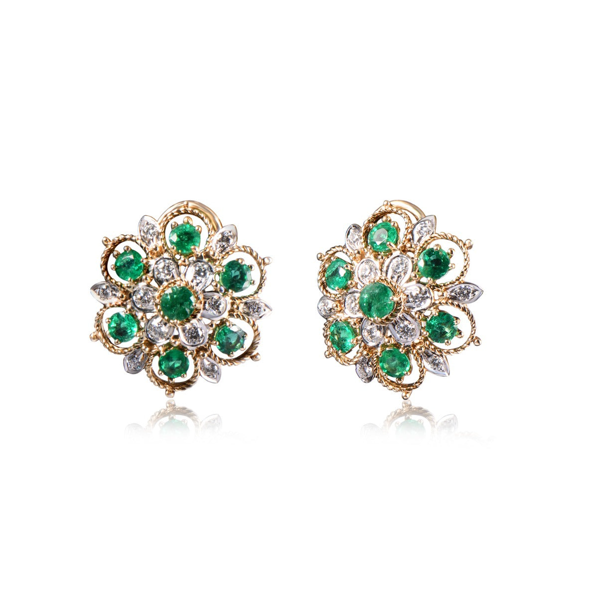 Magnolia Diamond Earrings