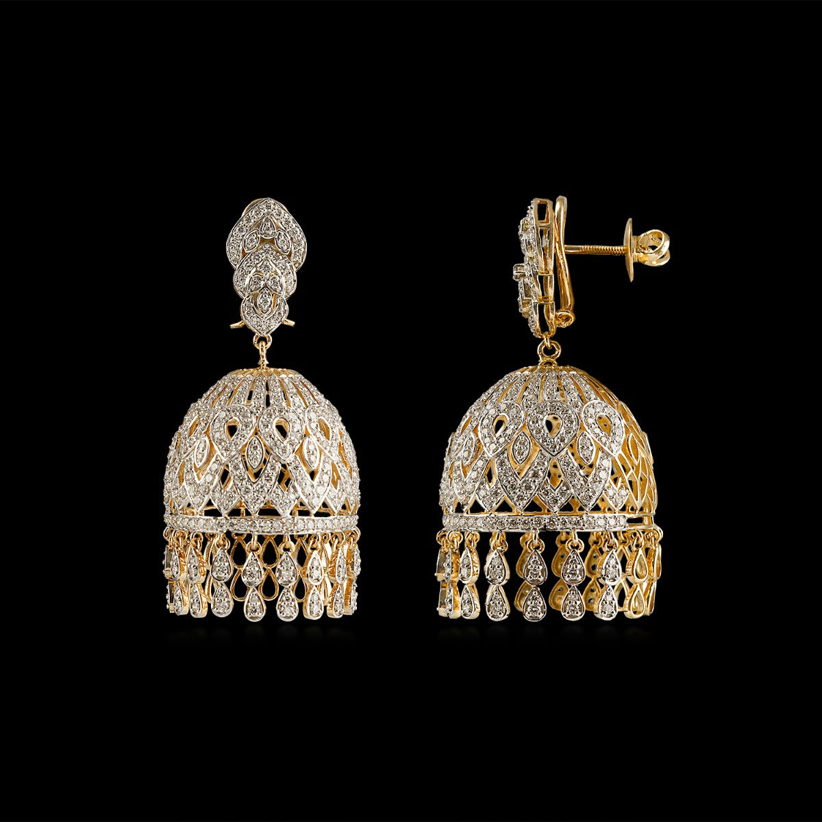 Mirage Design Diamond Jhumka
