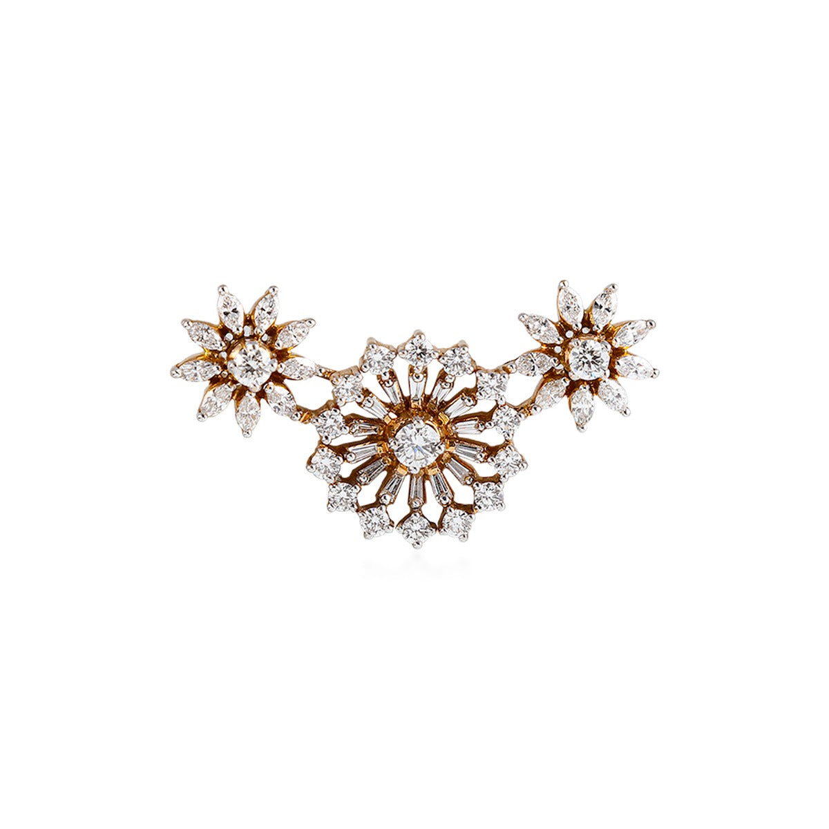 Shiny Trio Diamond Pendant