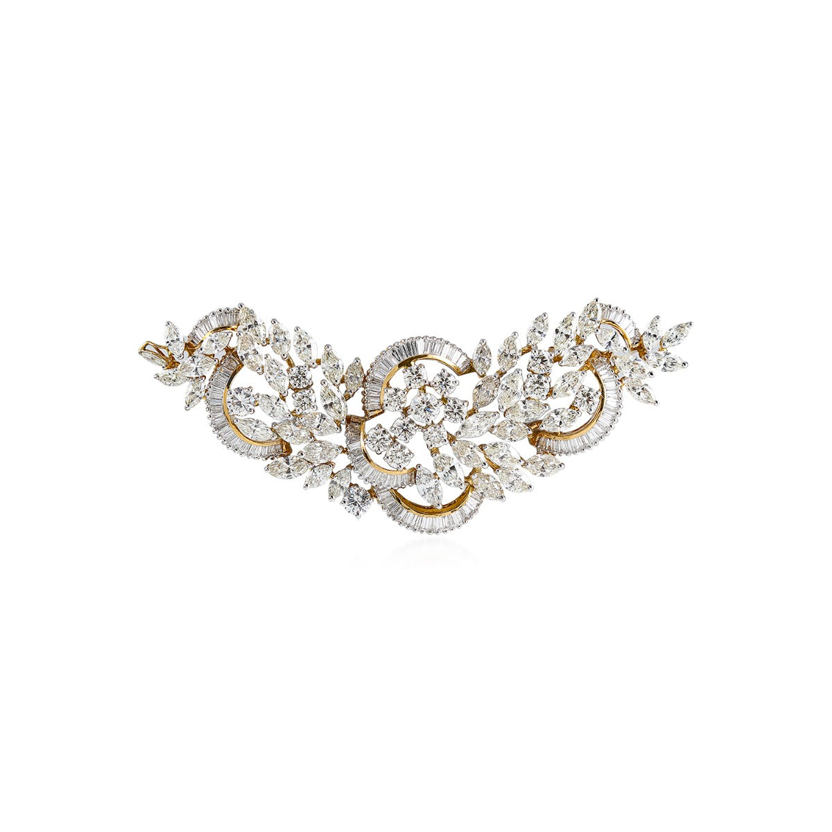 Aurora Bed Diamond Pendant