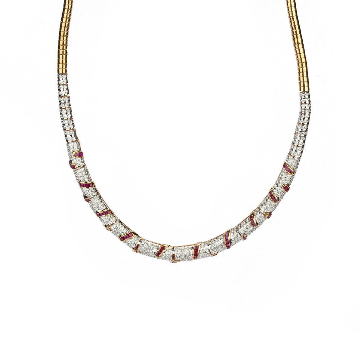 Rope Diamond Necklace