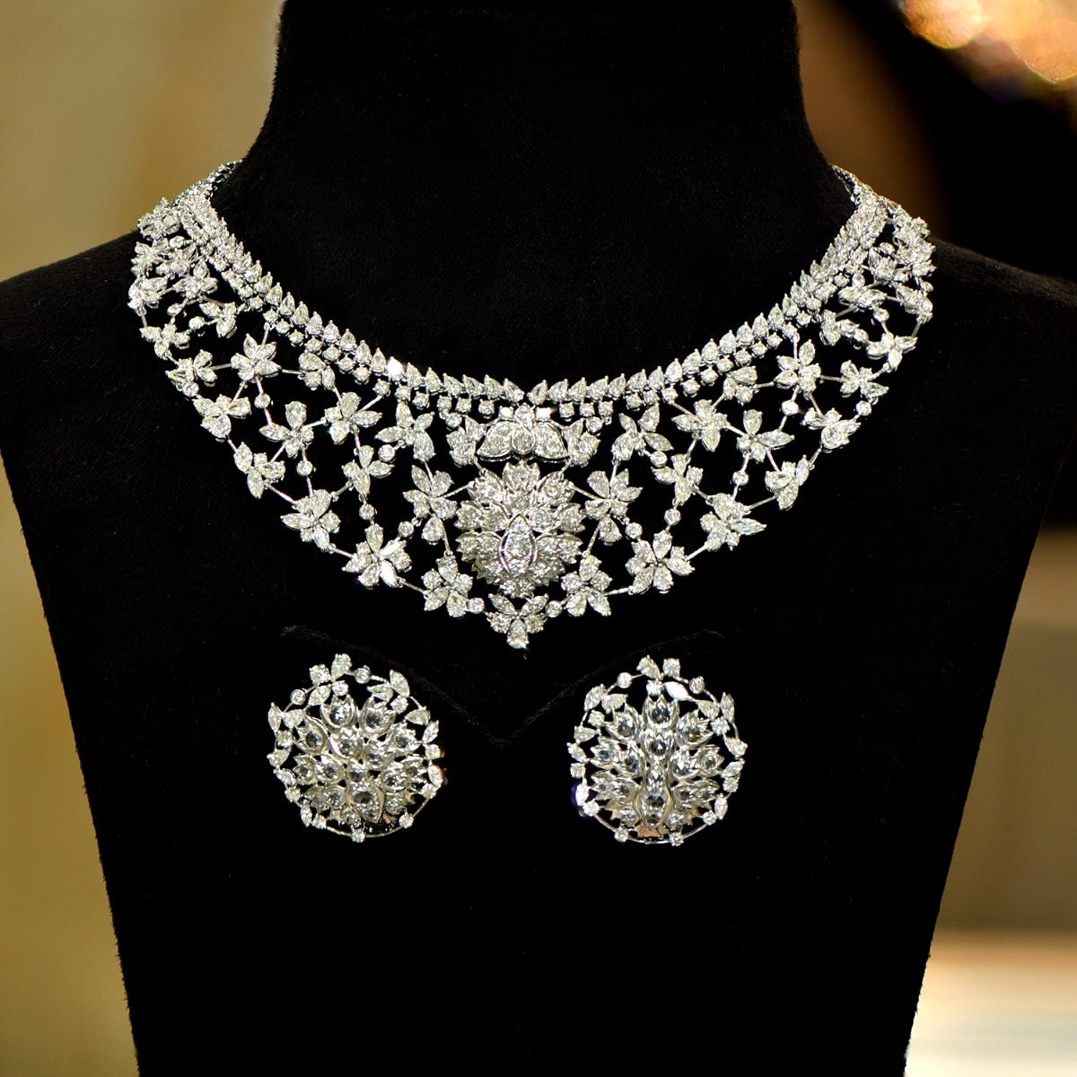 Sky Full of Stars Diamond Necklace Set