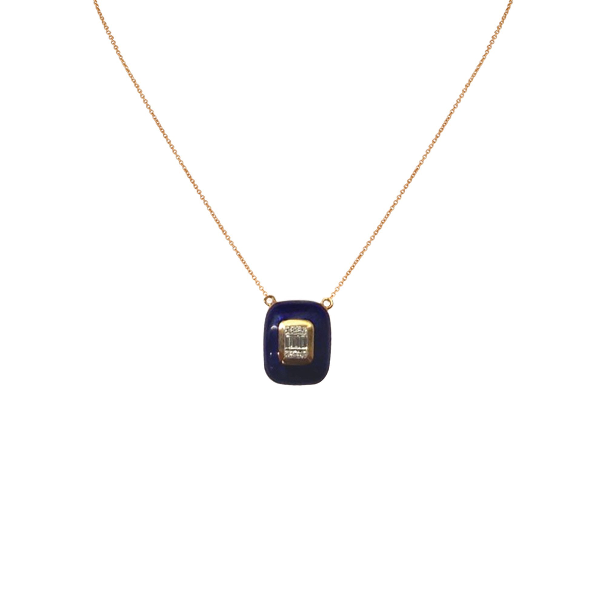 Plaque Stone Pendant
