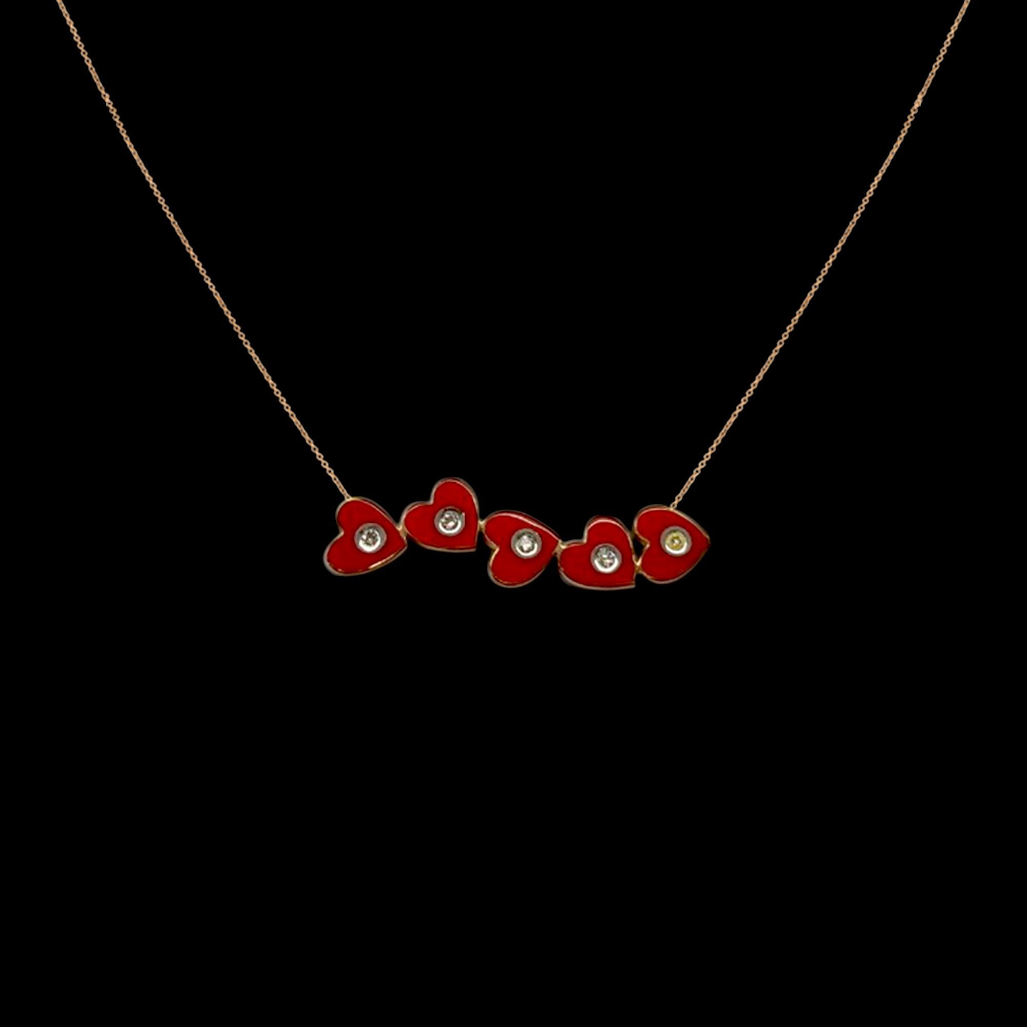 Heart Train Pendant