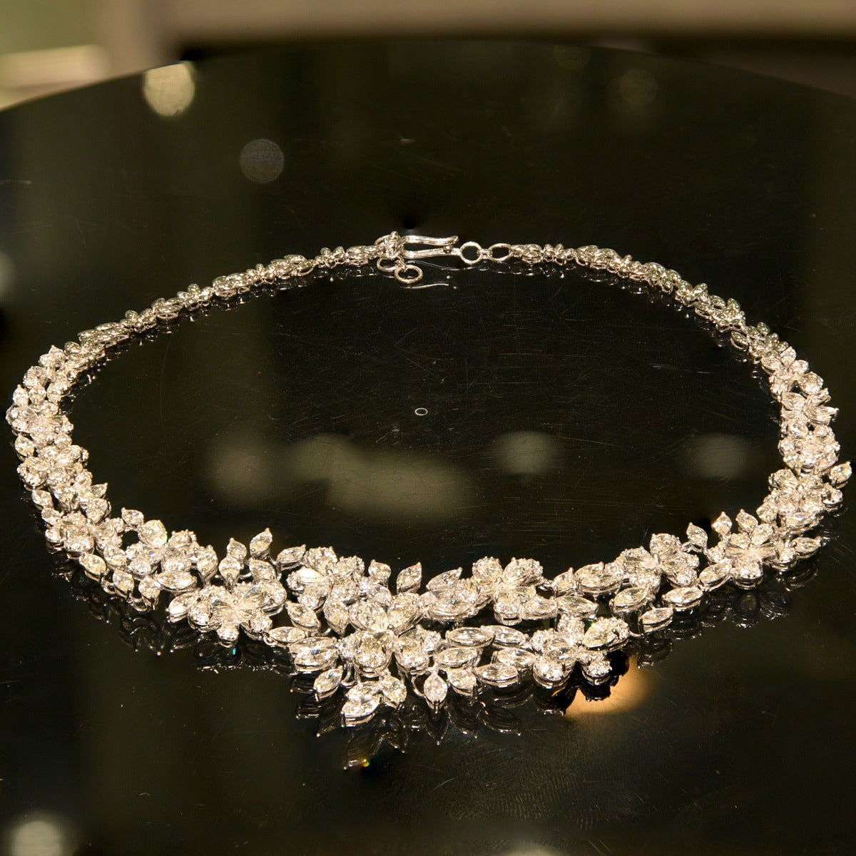 Floral Clutter Necklace