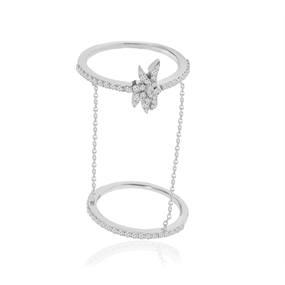 Diamond String Ring