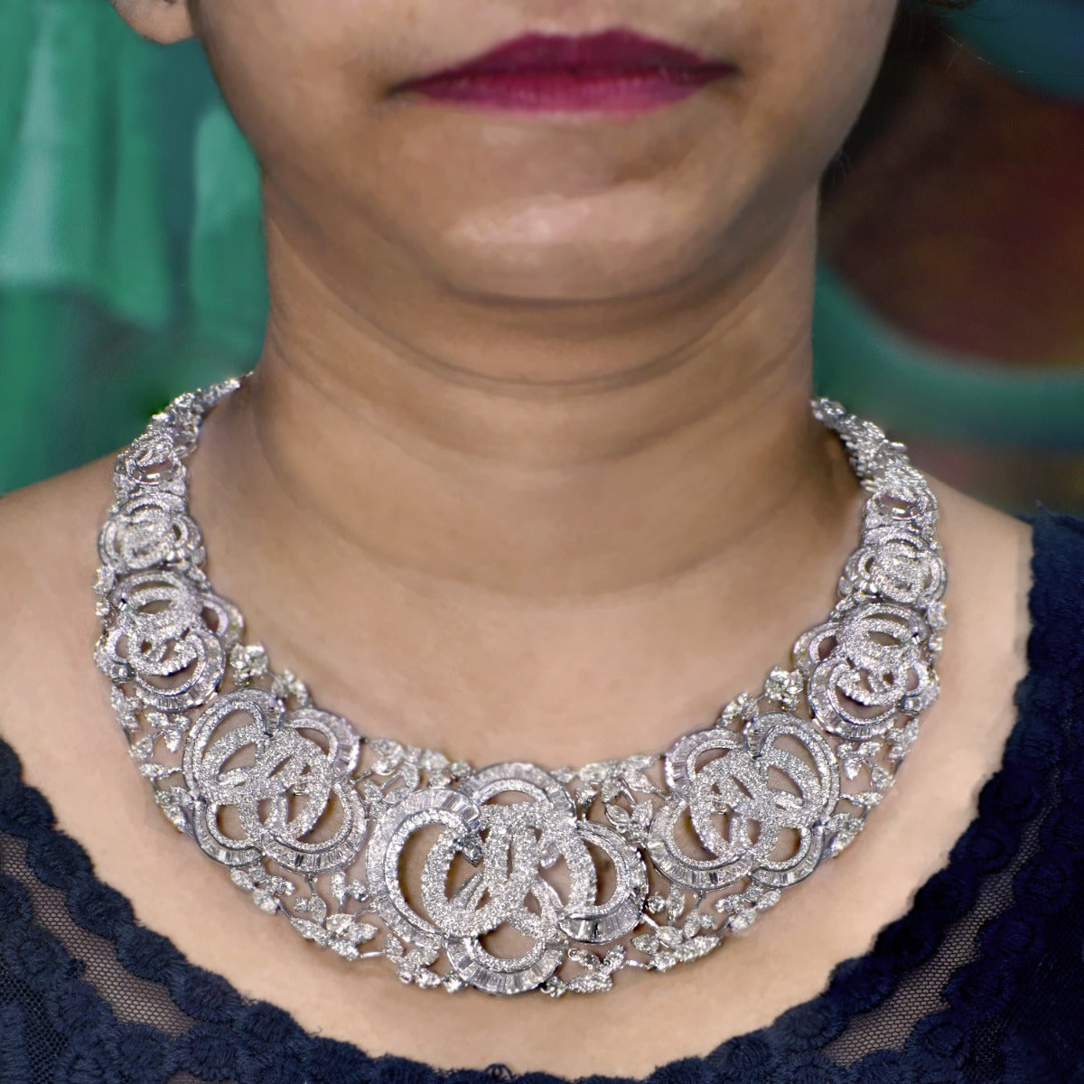 Loopy Diamond Necklace