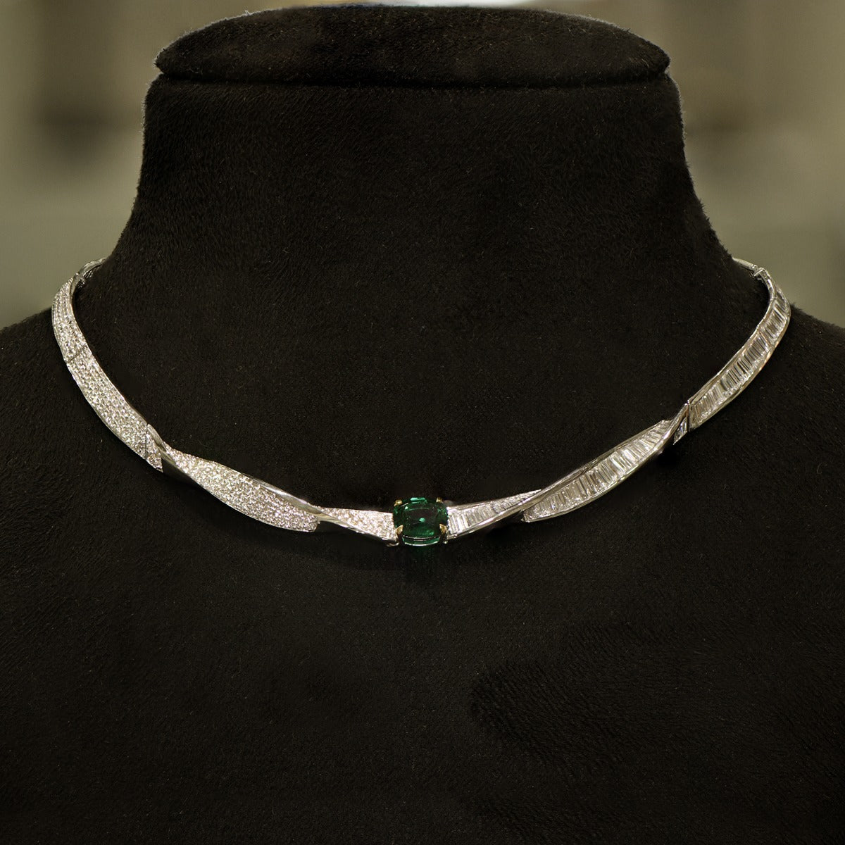 Lush Petals Gemstone Necklace