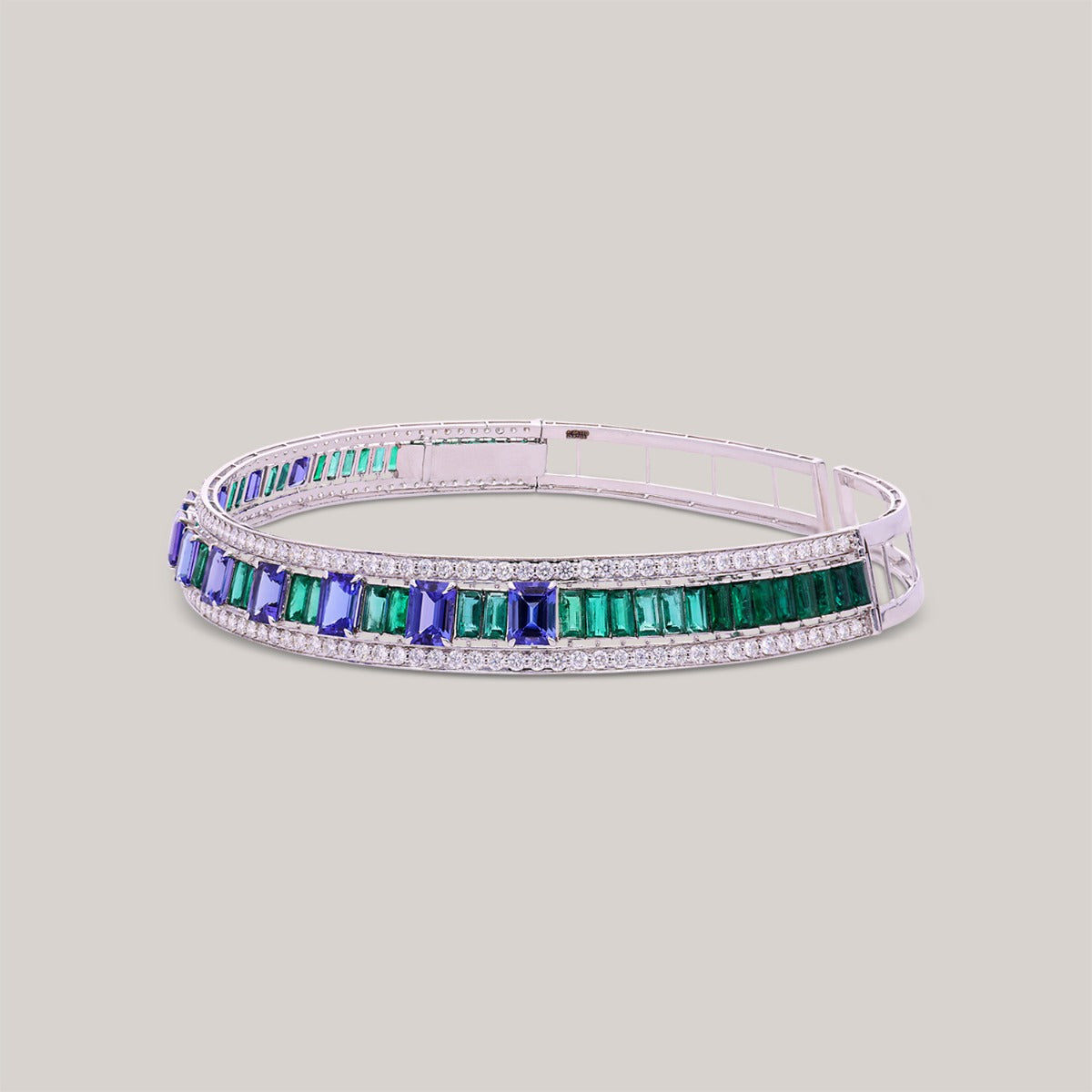 Cerulean Diamond Necklace