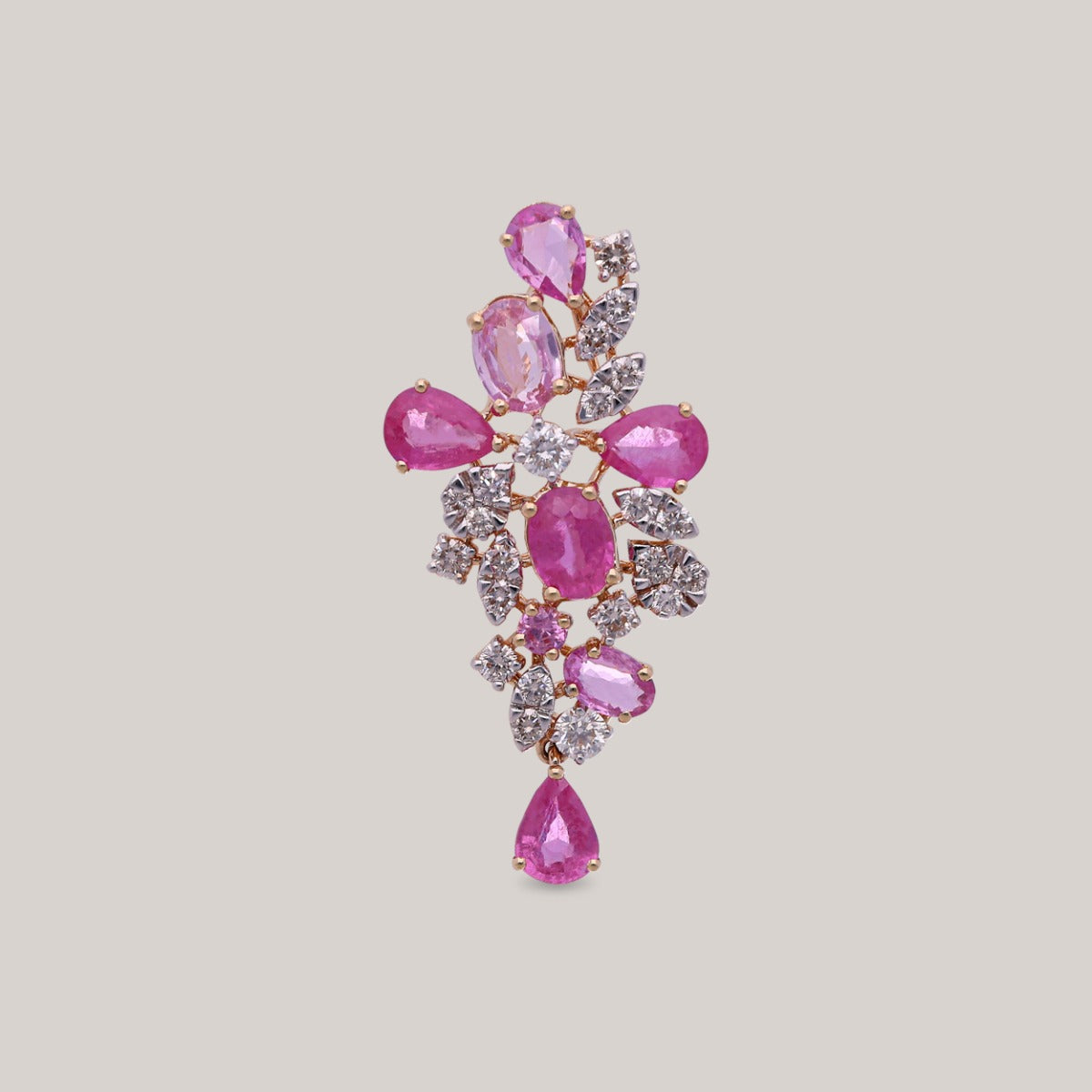 Pink Dawn Diamond Pendant