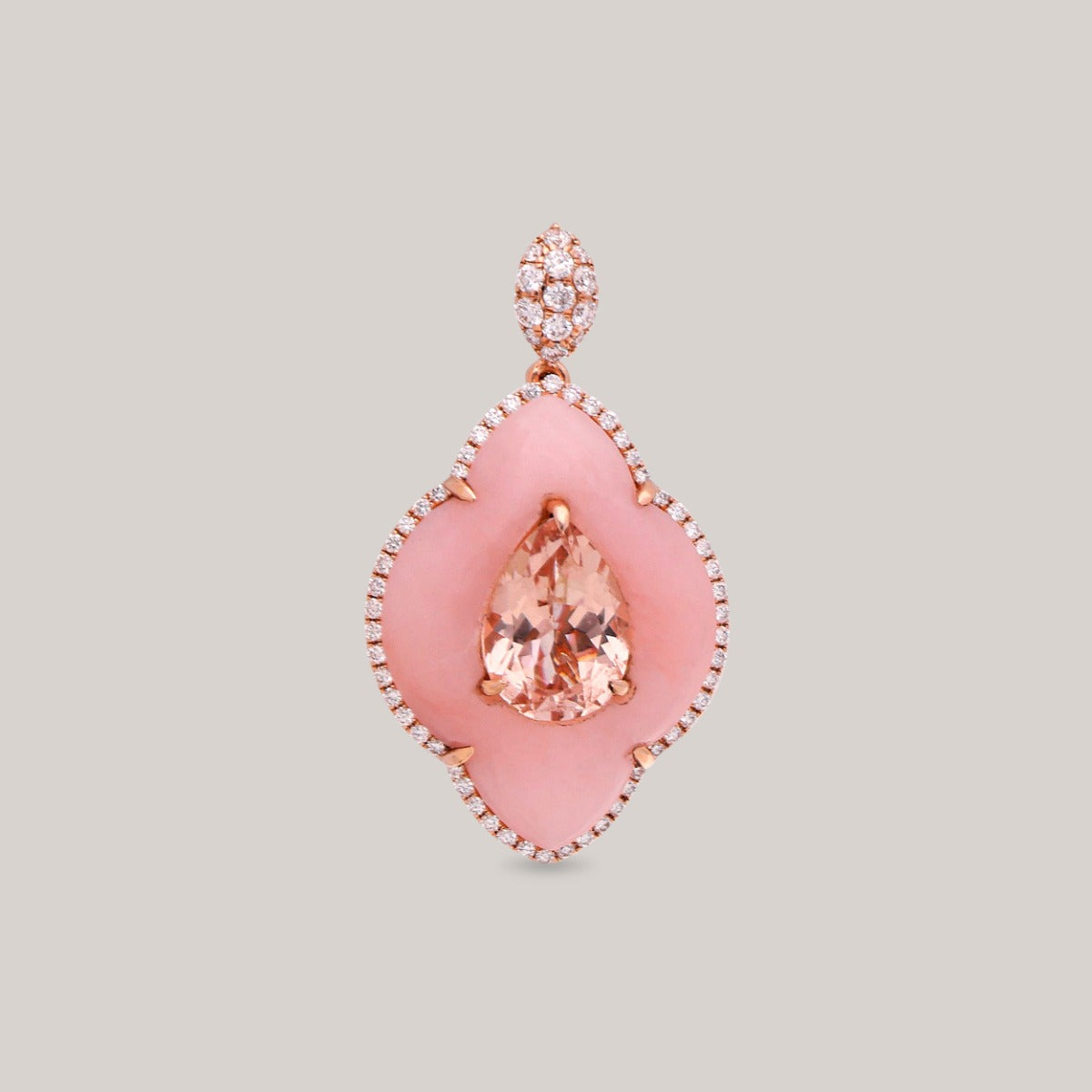 Serenity Blossom Diamond Pendant