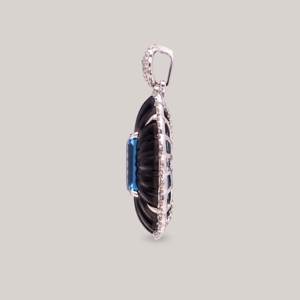 Onyx Mirage Diamond Pendant