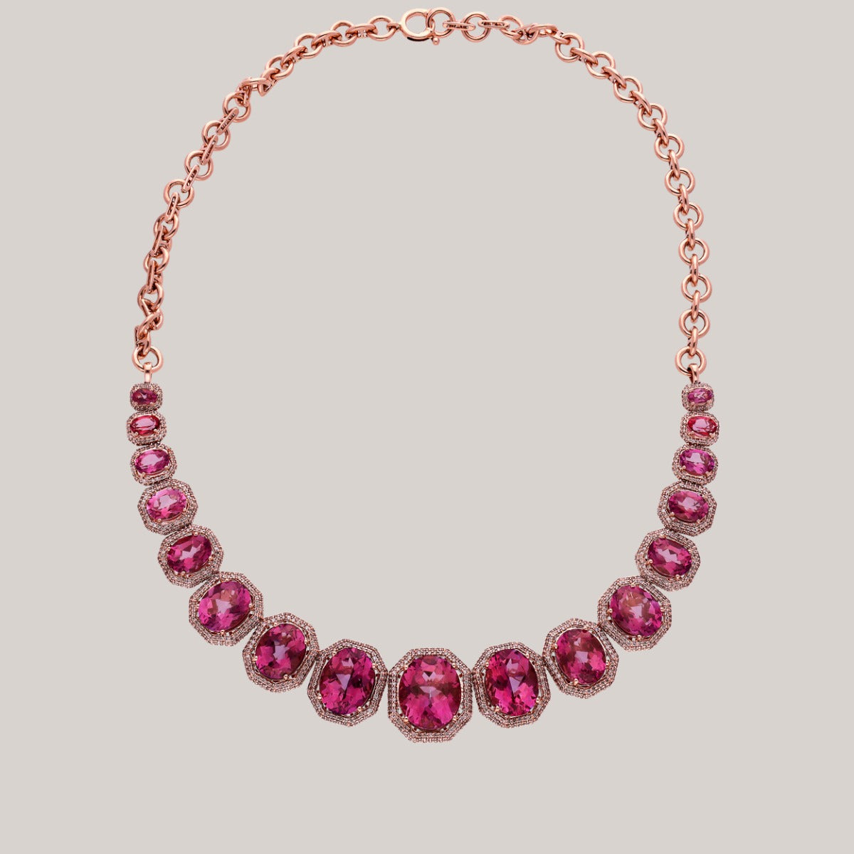 Rose Garden Glow Diamond Necklace