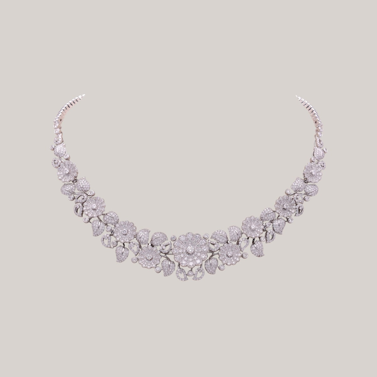 Celestial Flora Diamond Necklace