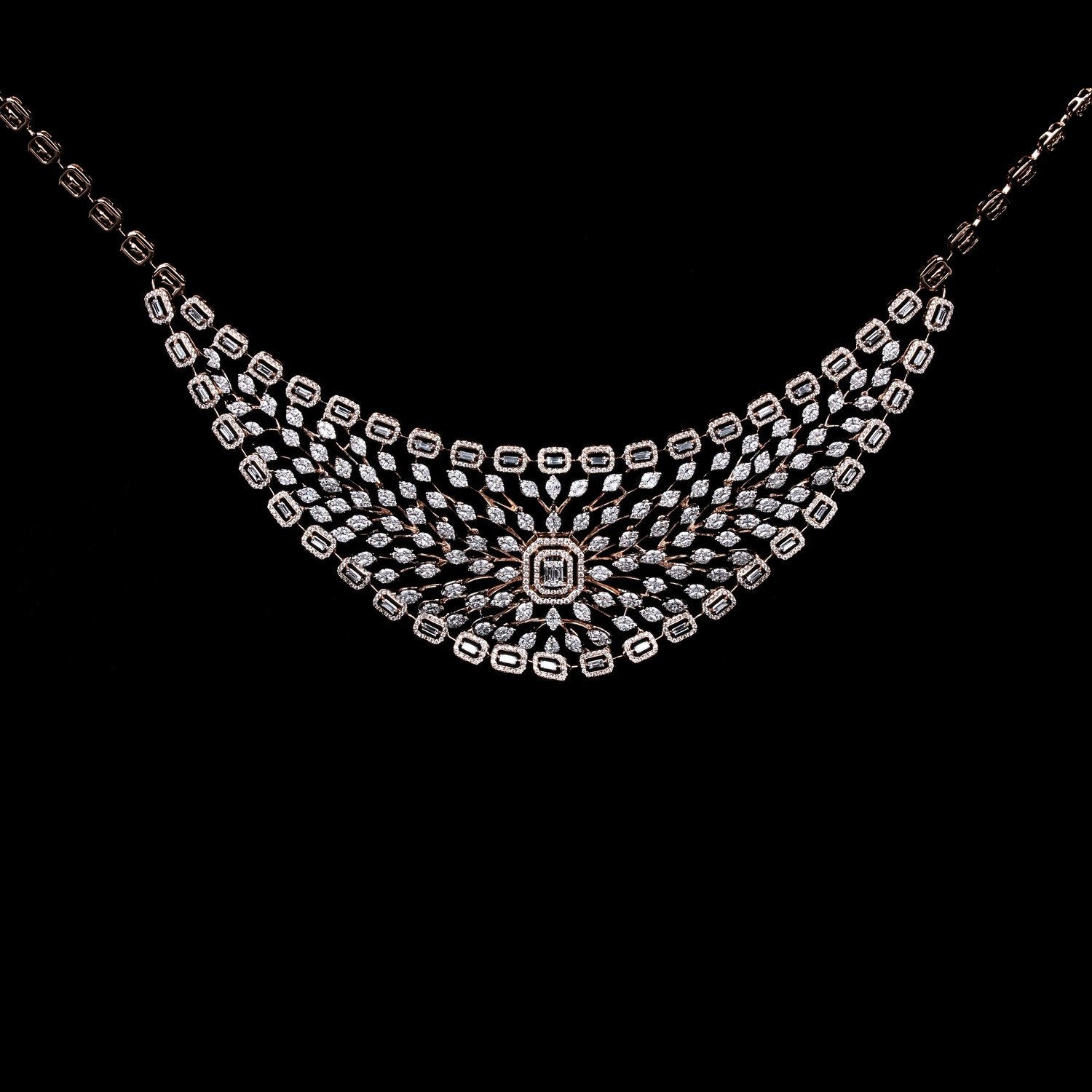 Sparkling Diamond Necklace
