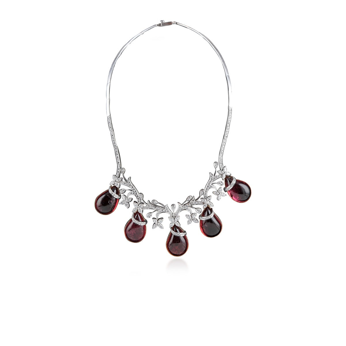 Five Skyline Diamond Neckalce