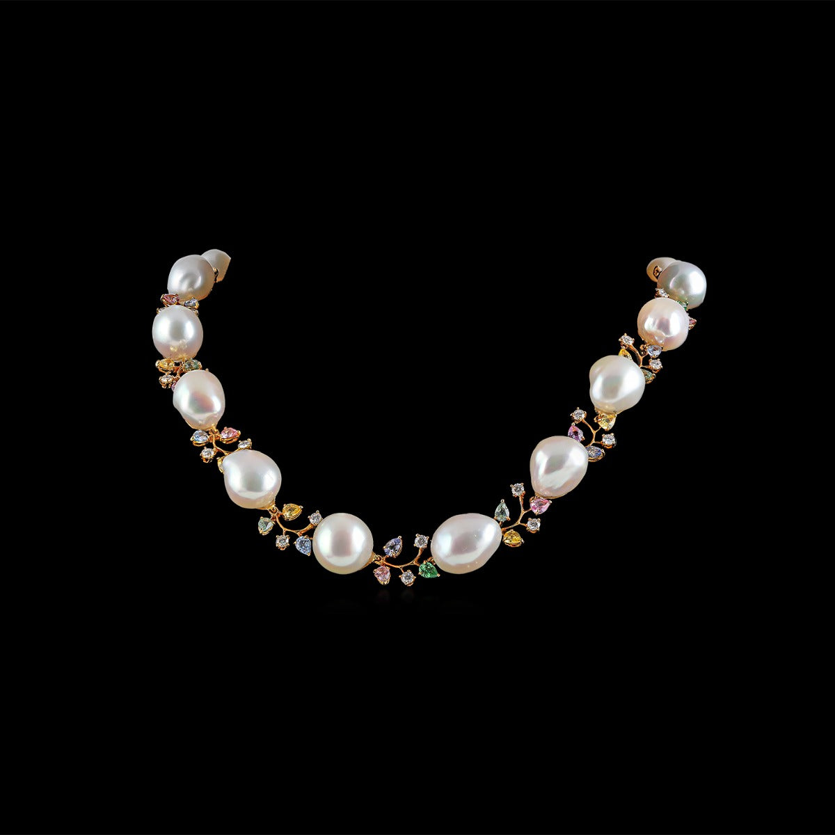 Pearly Gates Diamond Necklace
