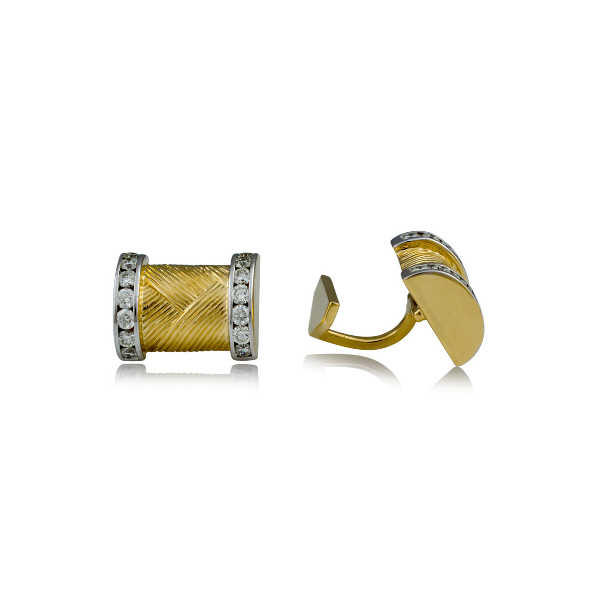 Barney Diamond Cufflinks