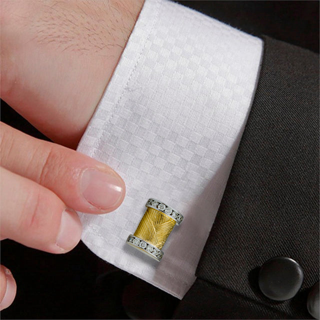 Barney Diamond Cufflinks