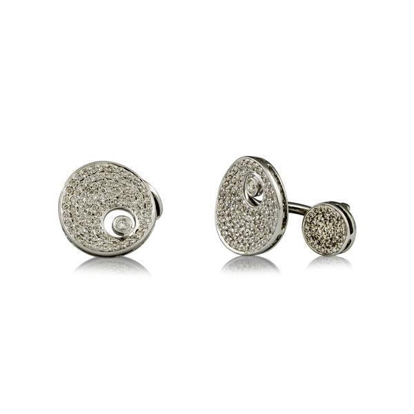 Classy Diamond Cufflinks