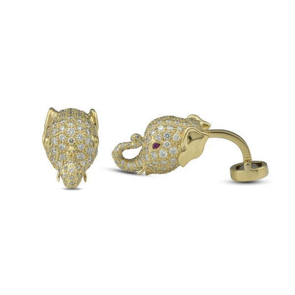 Classy Diamond Cufflinks