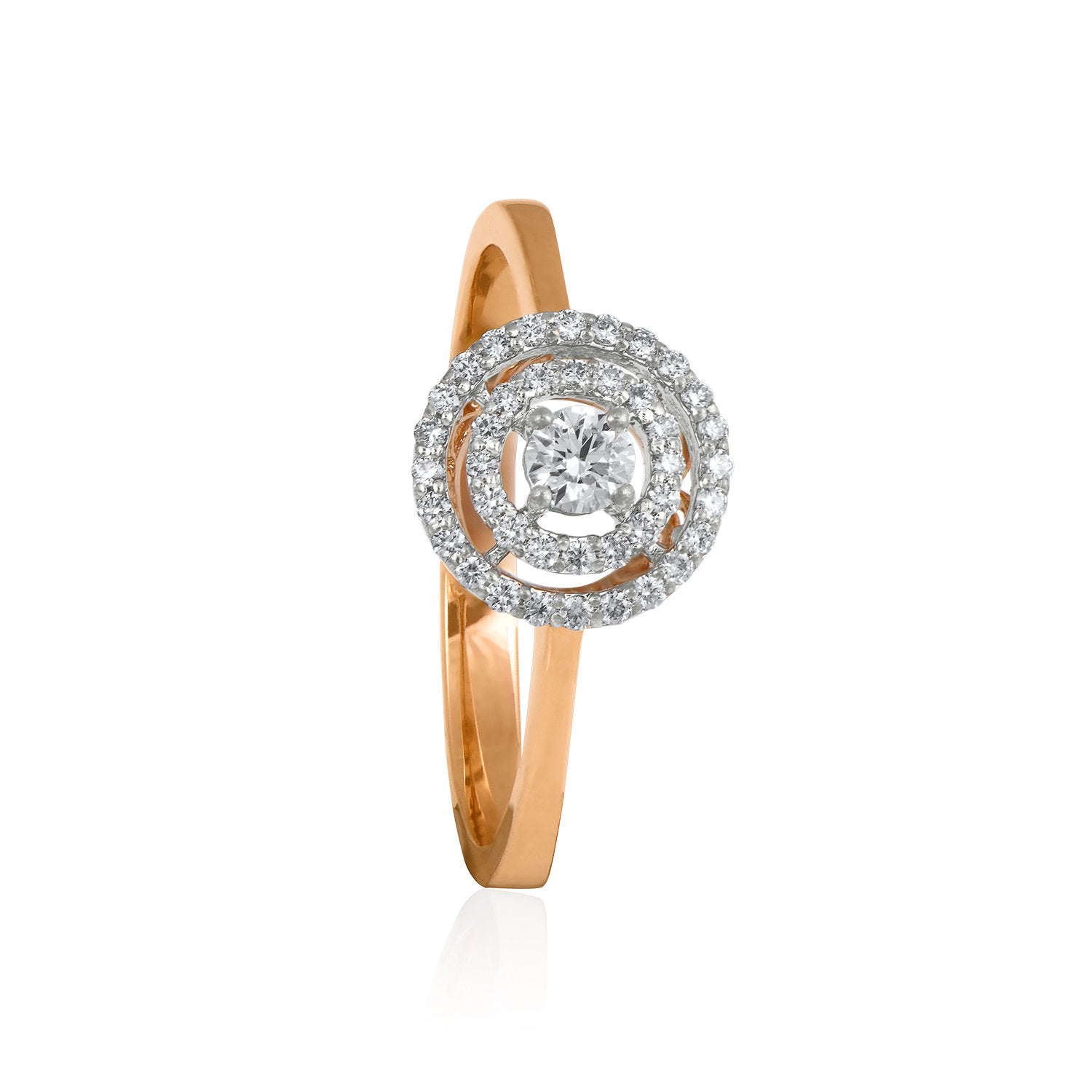 Simple Circle Diamond Ring