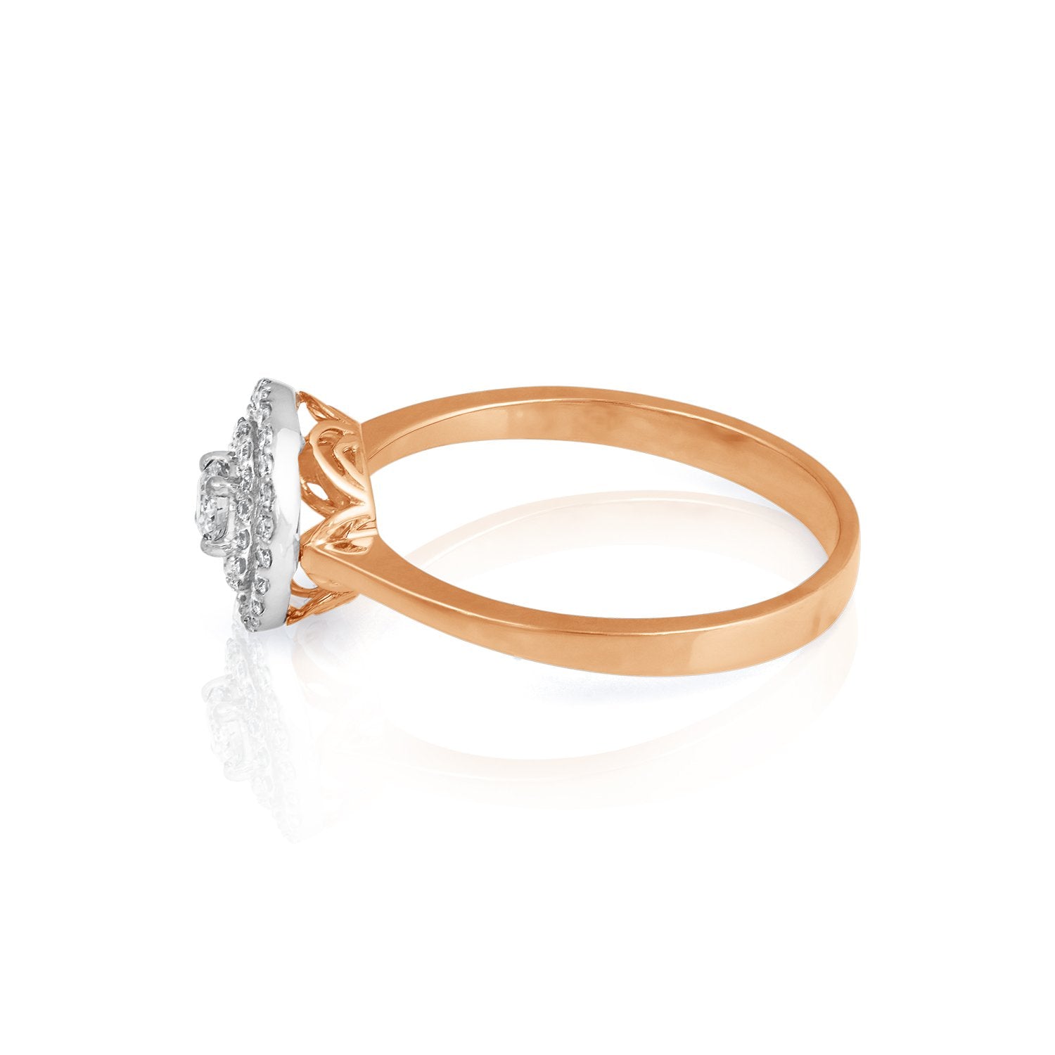 Simple Circle Diamond Ring