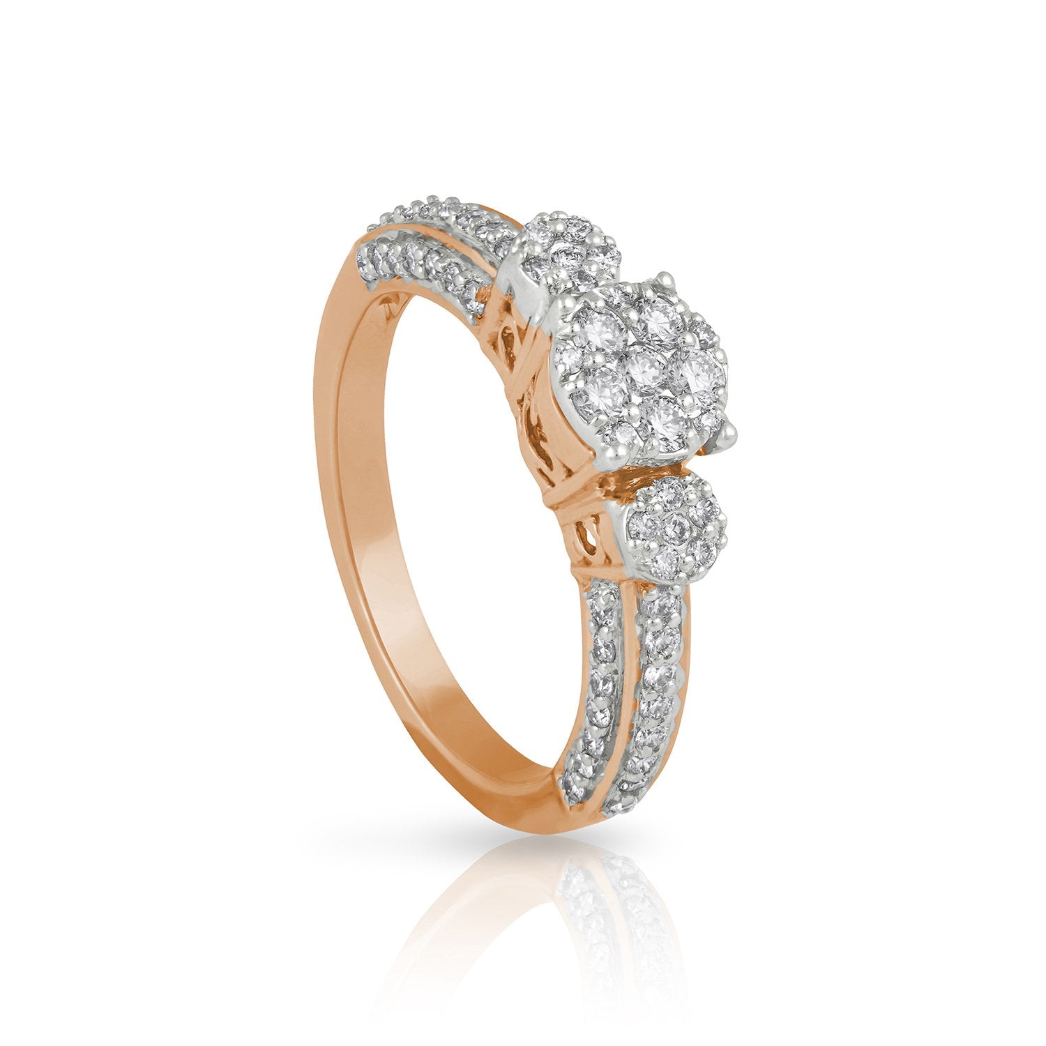 Cluster Diamond Ring