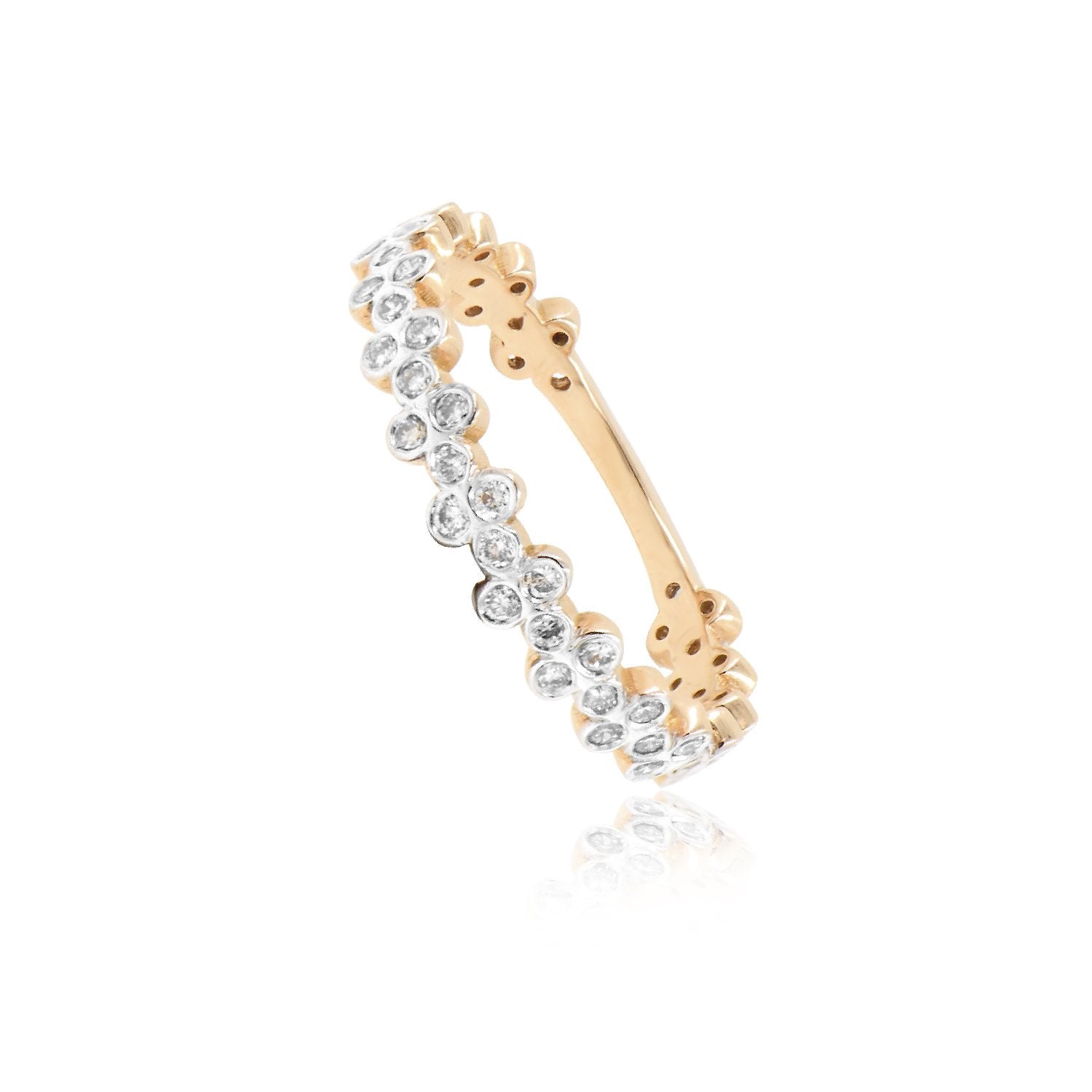 Flowers Strewn Diamond Ring