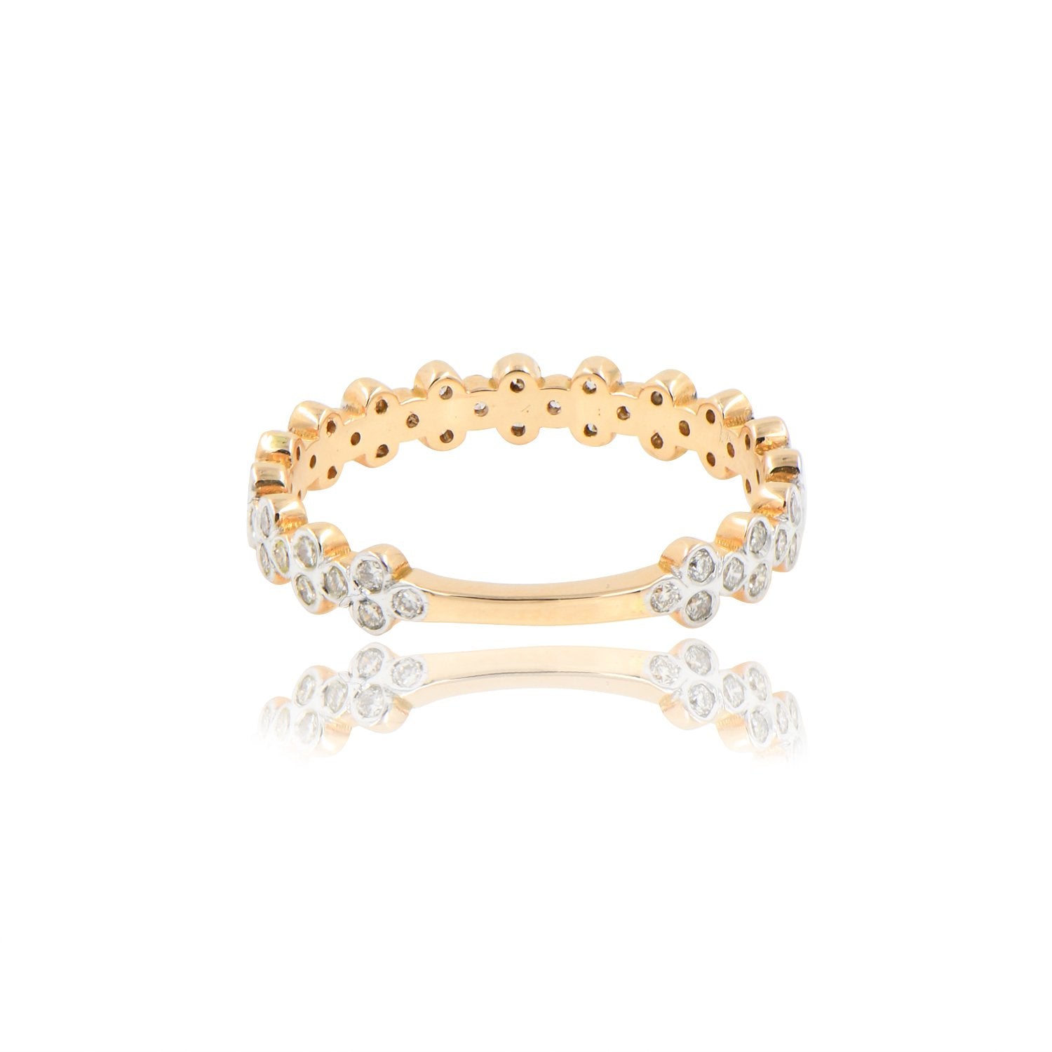 Flowers Strewn Diamond Ring