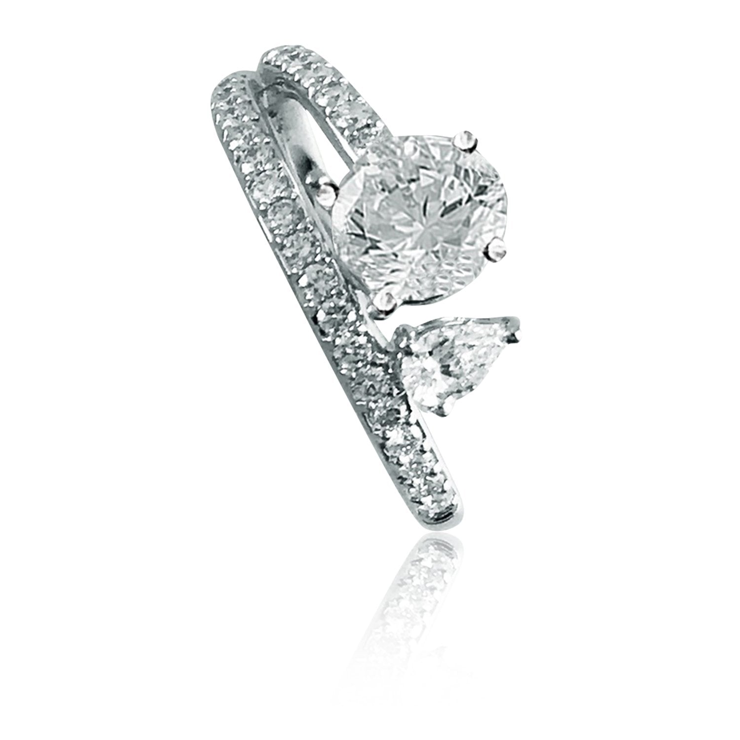 Solitaire Engagement Diamond Ring