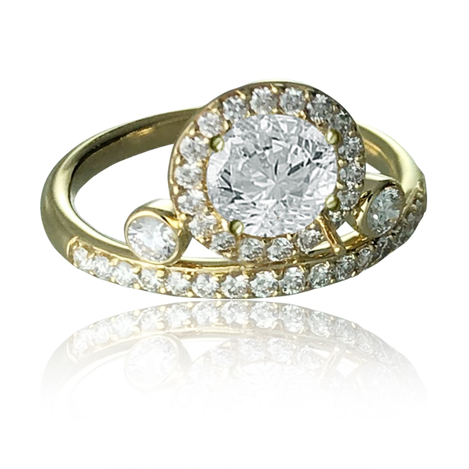 Solitaire Engagement Diamond Ring