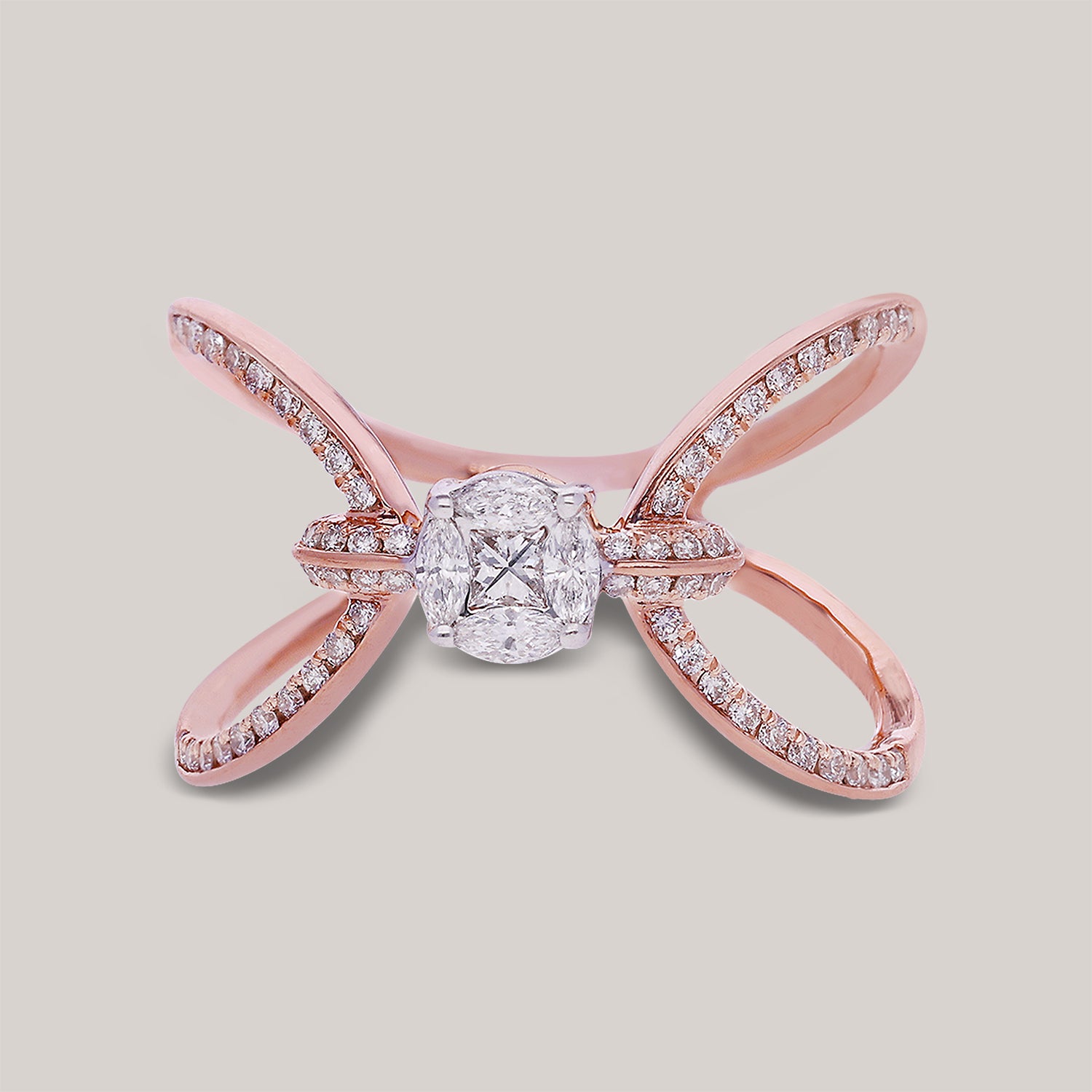 Twinkling Twilight Diamond Ring