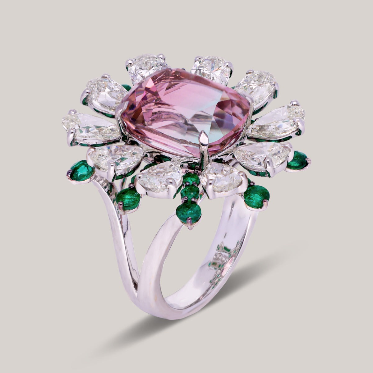 Roseate Diamond Ring