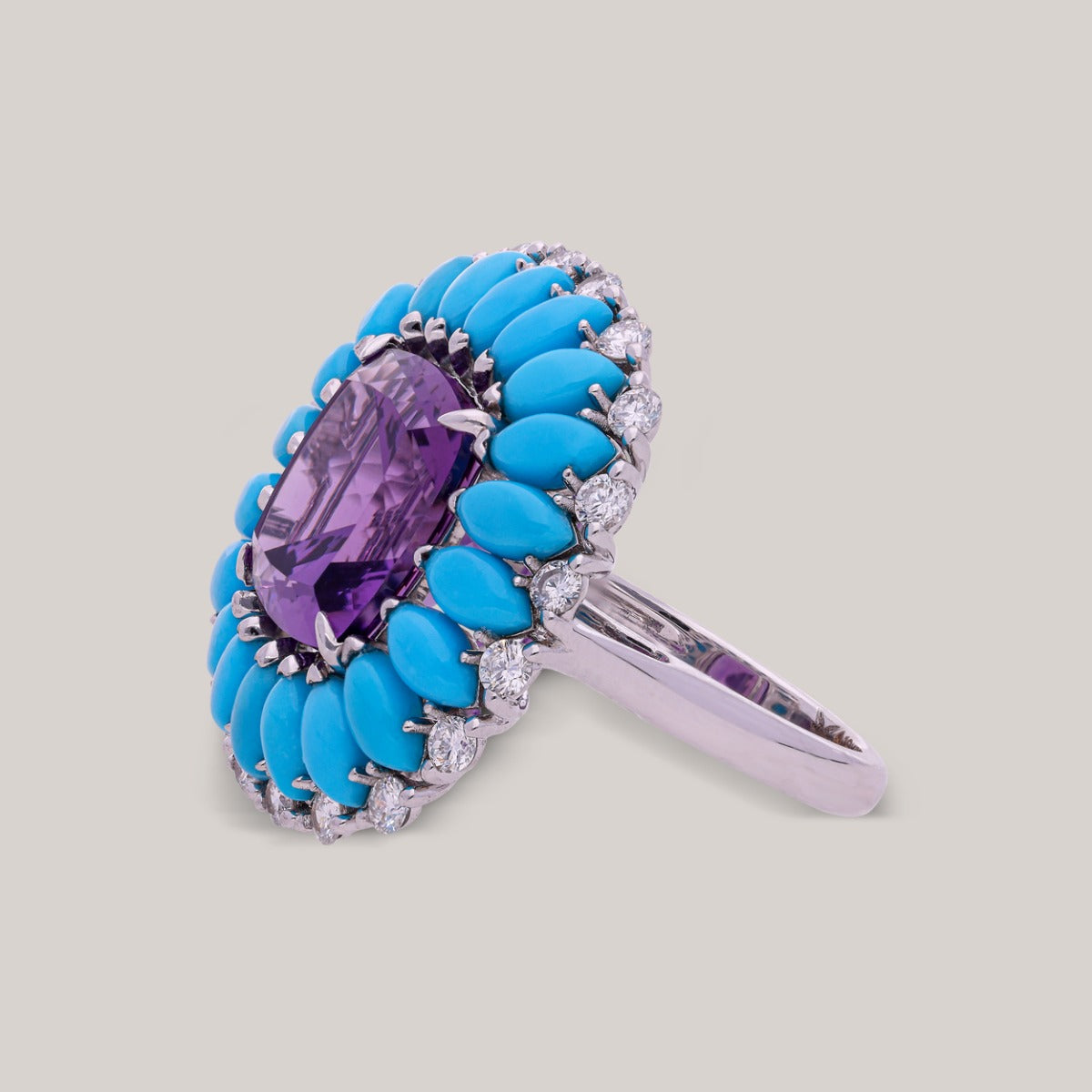 Celestial Harmony Diamond Ring