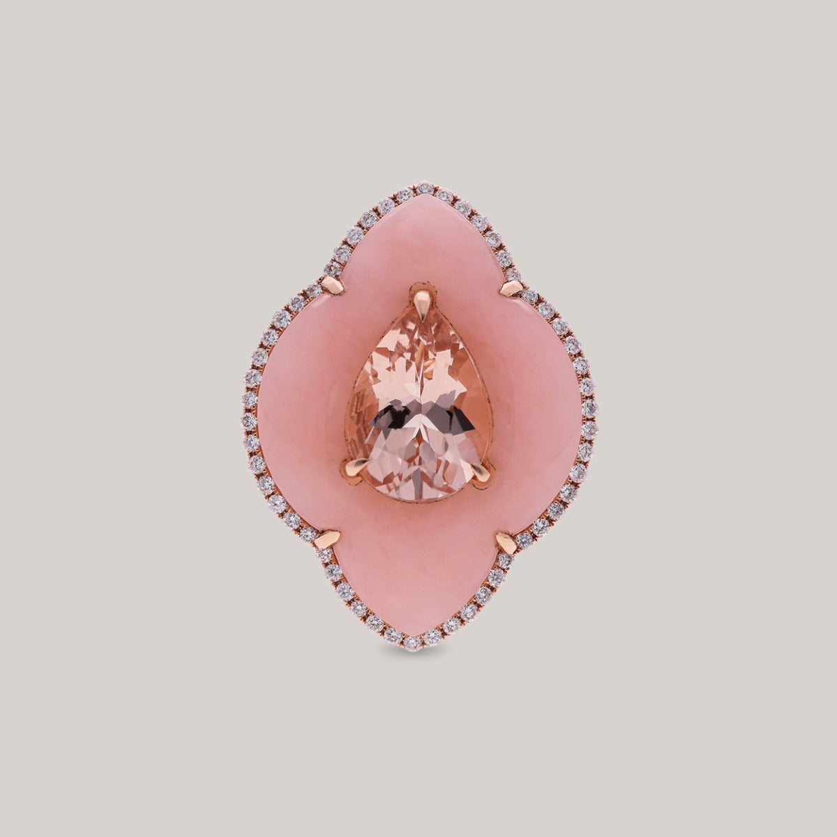 Serene Blossom Diamond Ring