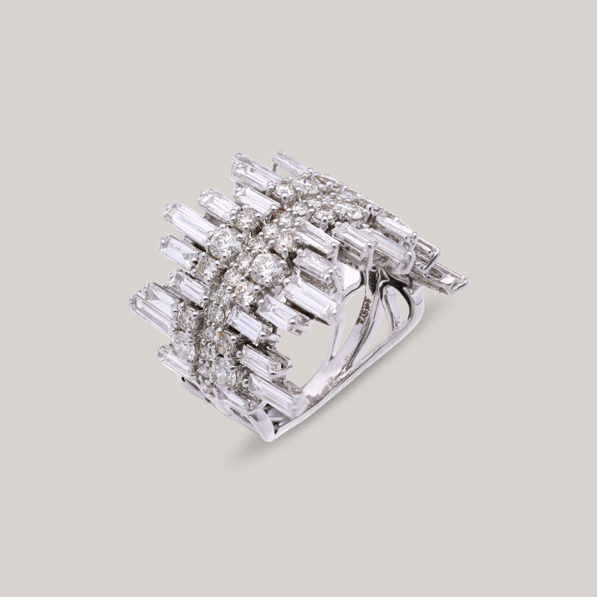 Heartline Diamond Ring