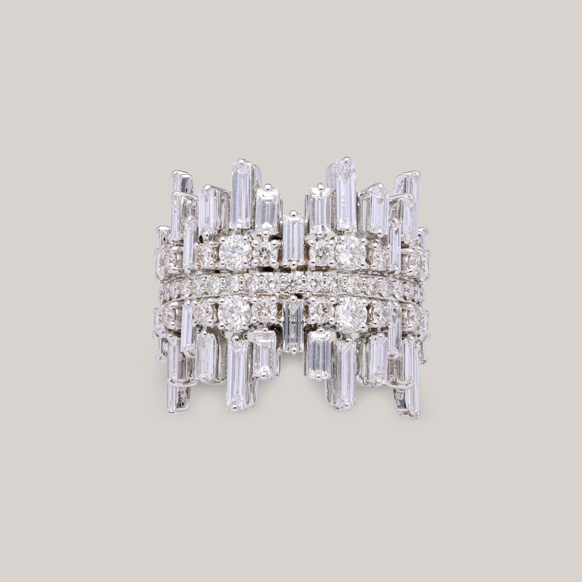 Heartline Diamond Ring
