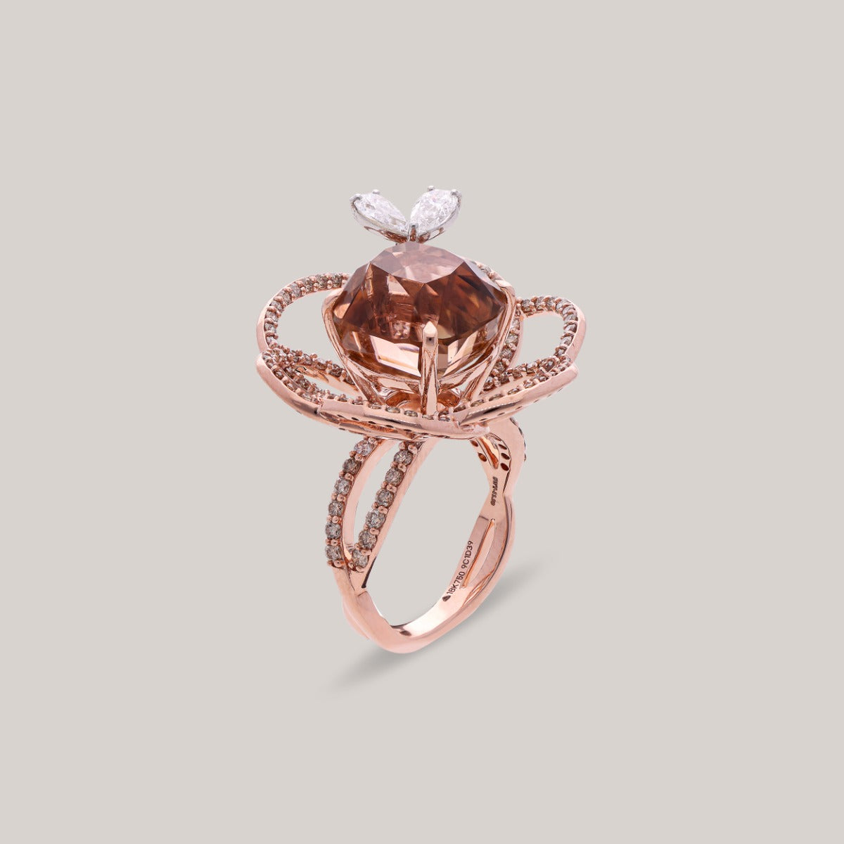 Venus in Bloom Diamond Ring