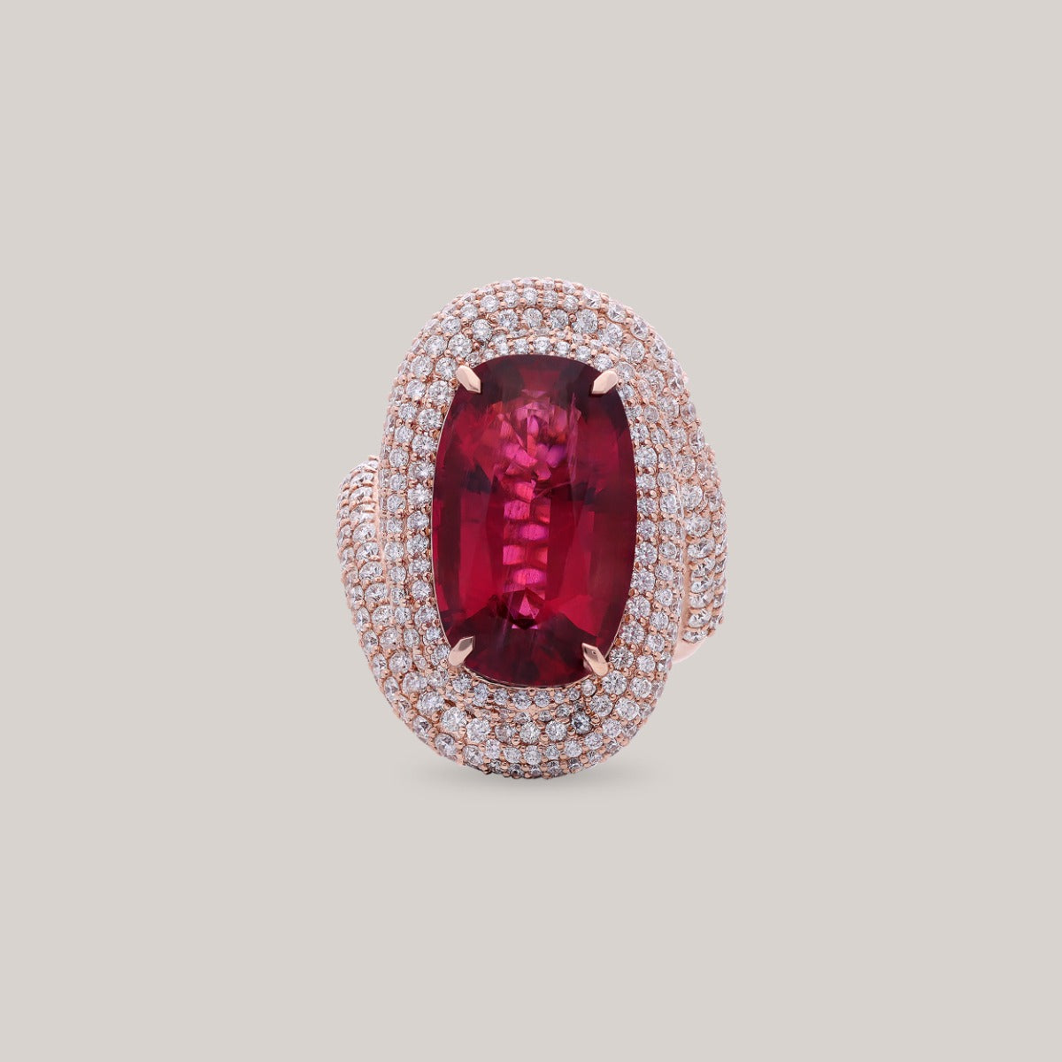 Rose Majesty Diamond Ring
