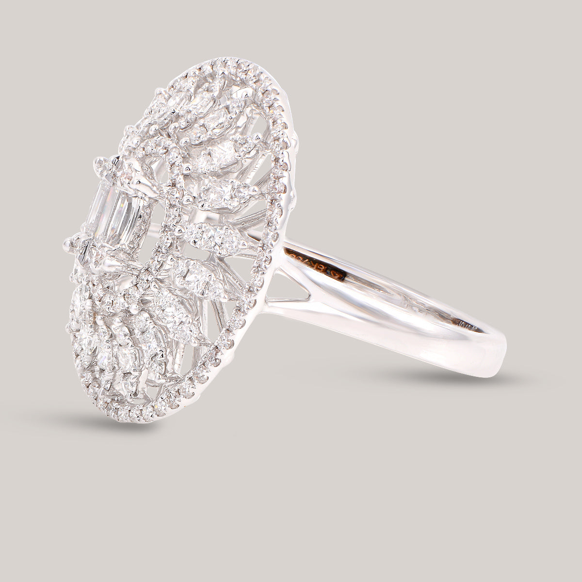 Sunflower Diamond Ring