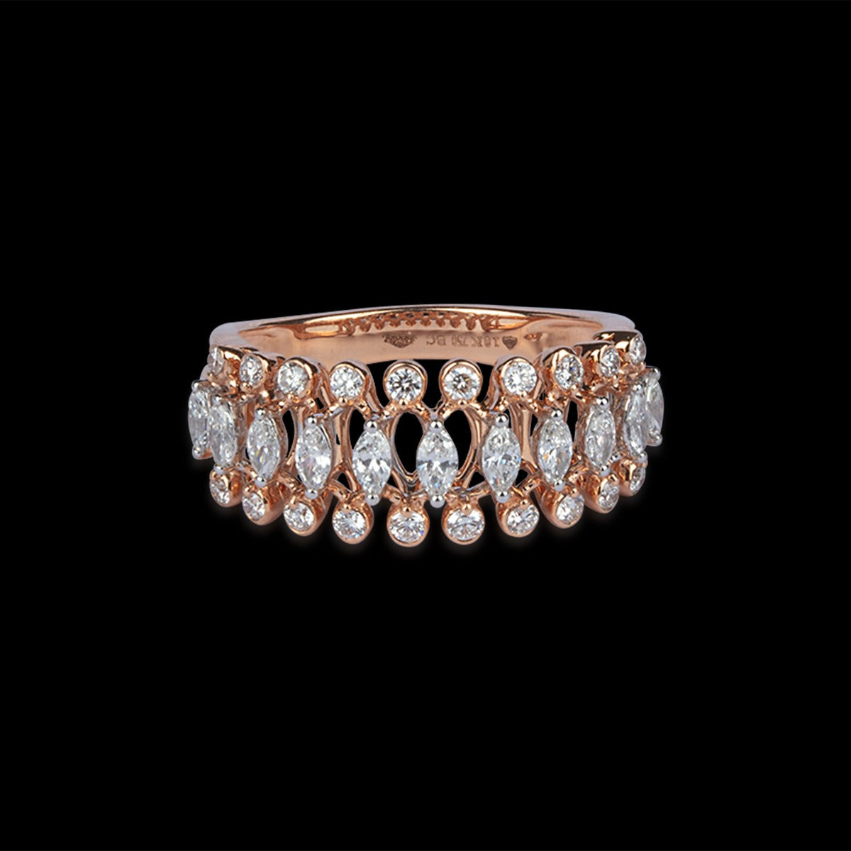 Diamond Stacks Ring