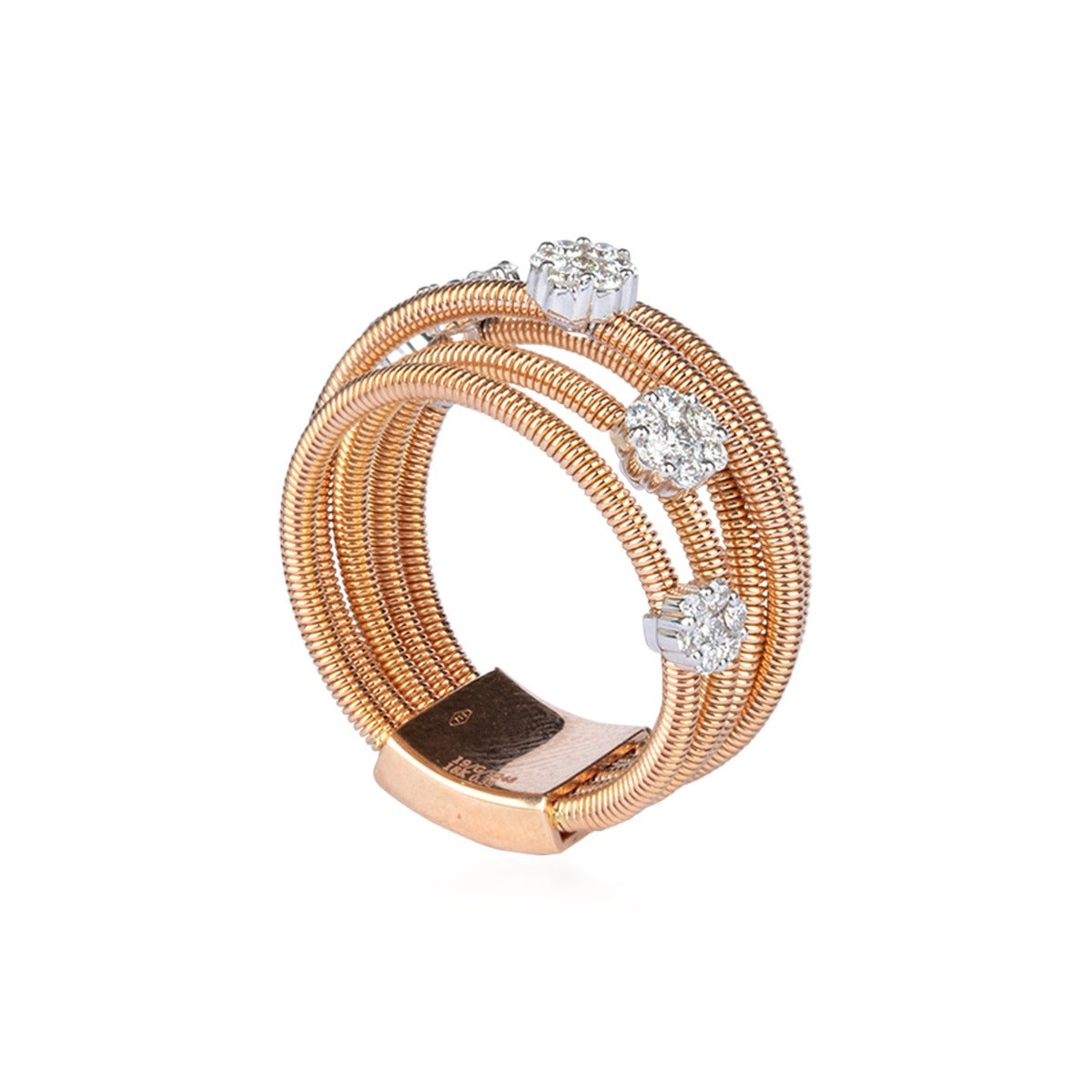 Springy Diamond Ring