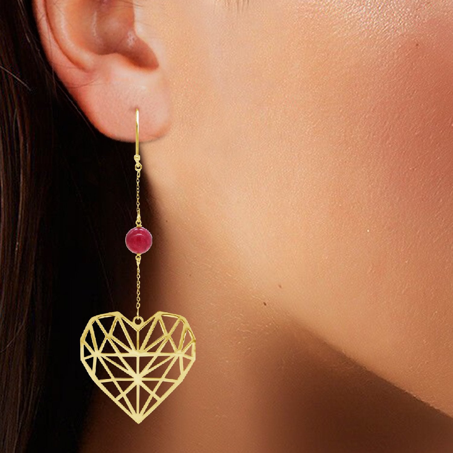 Sway Heart Earrings
