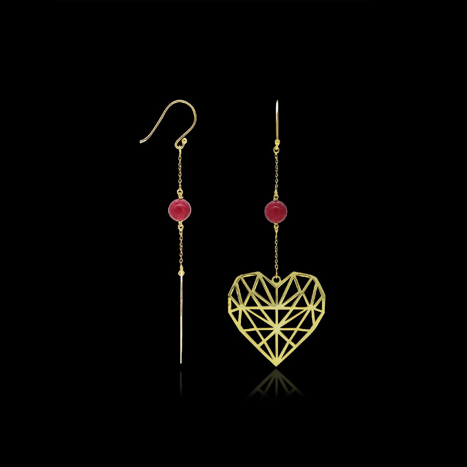 Sway Heart Earrings