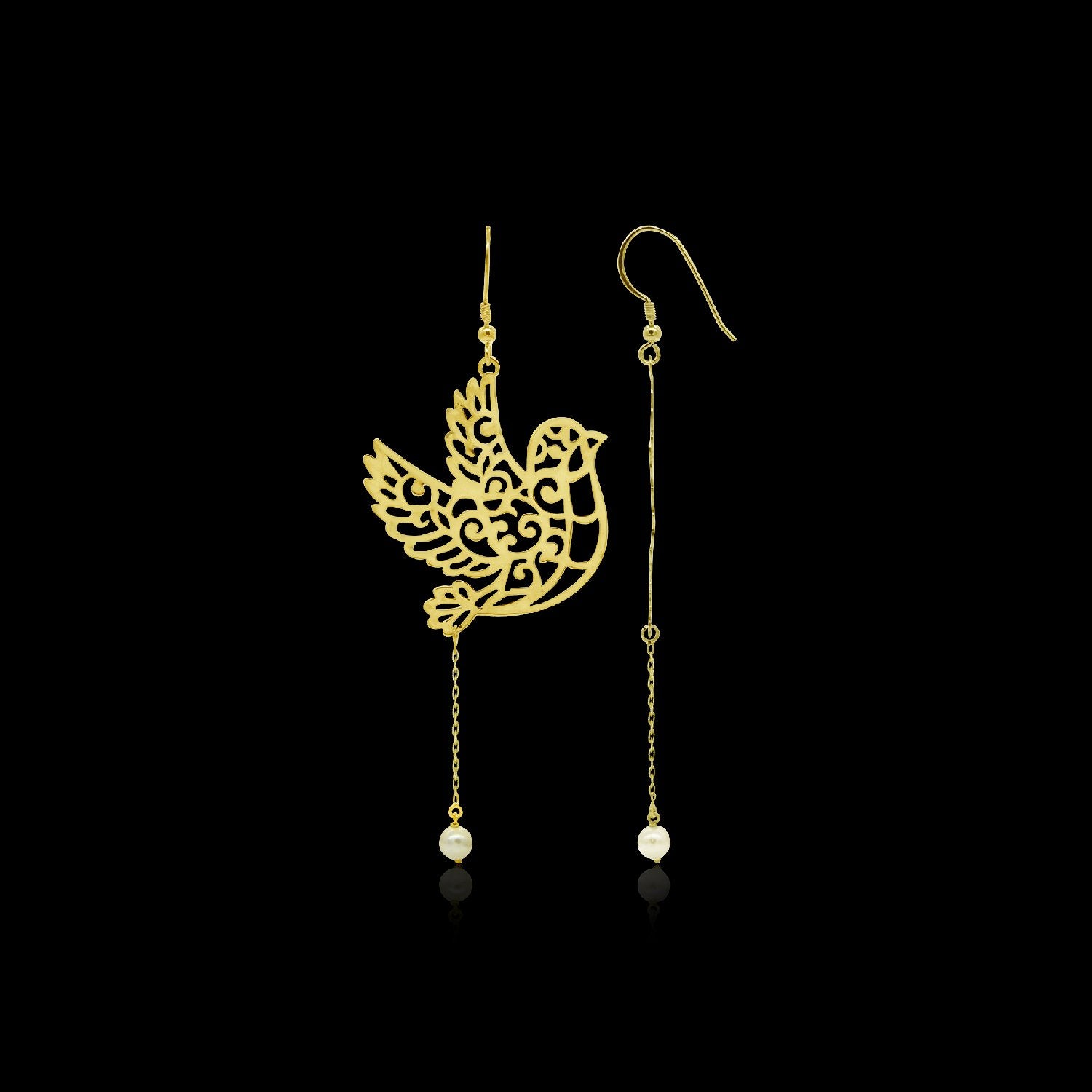 Flying Bird Earrings